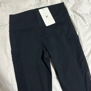 NWT - Fabletics Black Capri Leggings